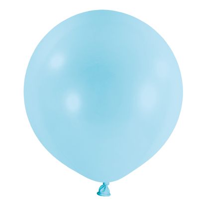 Balónek velký světle modrý 60cm 4ks