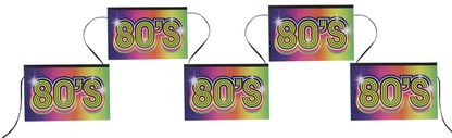 Vlaječky Disco 80s 20x500cm