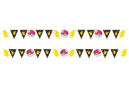 Vlaječky Pokemon 330 x 17cm