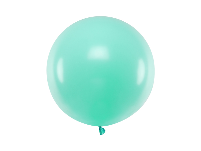Balónek velký pastelový mentolový 60cm