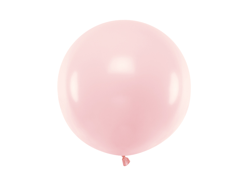 Balónek velký pastelový světle růžový 60cm