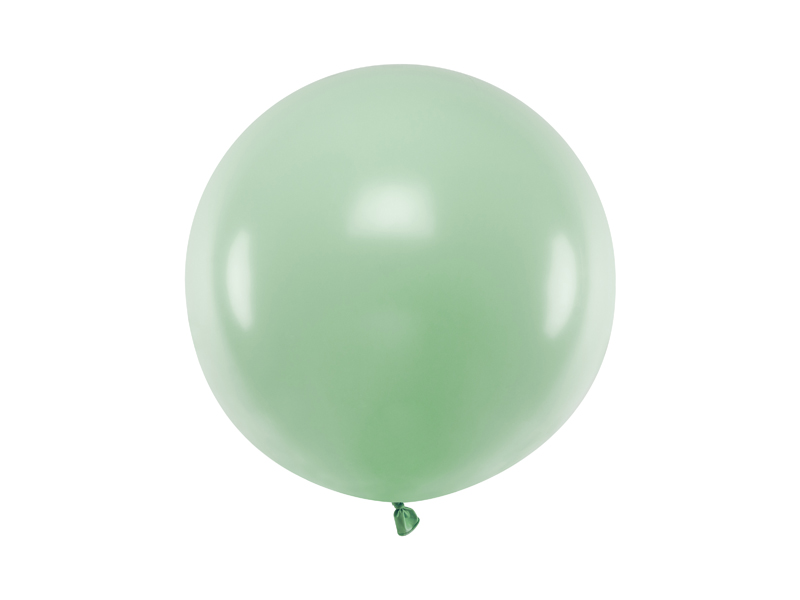 Balónek velký pastelový pistáciový 60cm