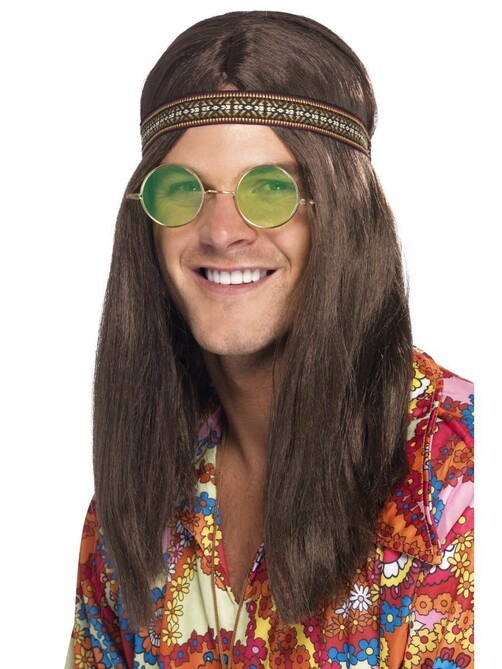 Levně Sada doplňků ke kostýmu Hippie 3ks