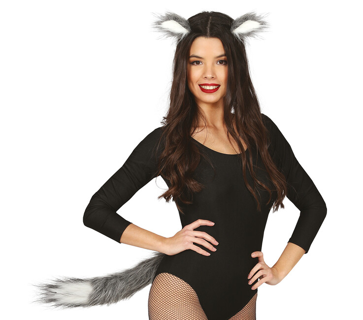 Levně Sada doplňků ke kostýmu Sexy Kočka 2ks