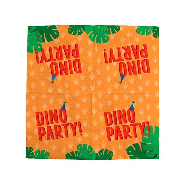 Levně Ubrousky Dino Party 33cm 20ks