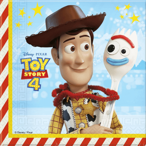 Levně Ubrousky Toy Story 33cm 20ks