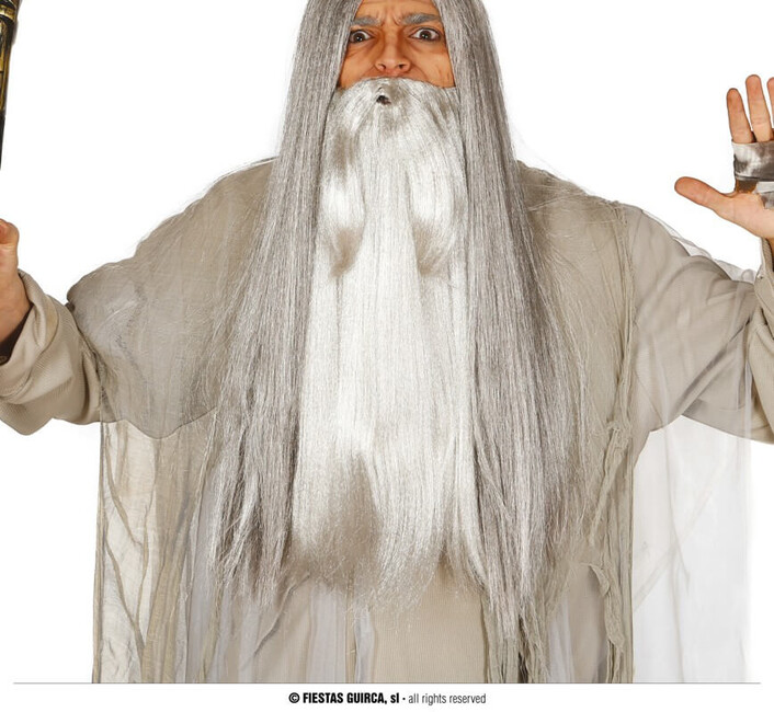Sivá brada dlouhá