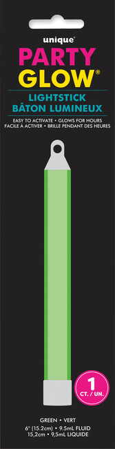 Svietiaca tyčinka zelená 15cm