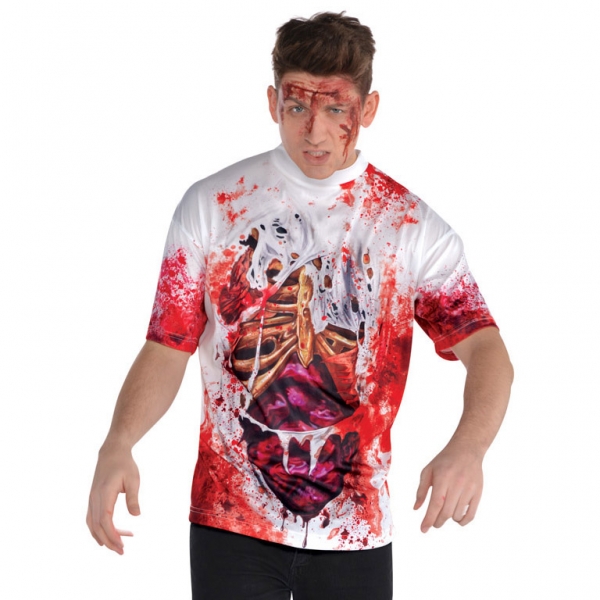 Levně Pánské tričko Krvavý Halloween (uni)