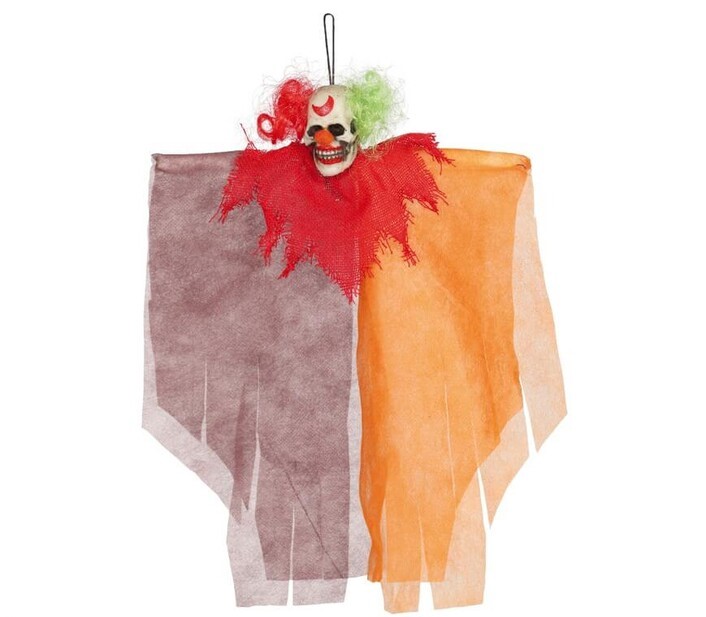Závěsné dekorace Horrorový klaun 30cm