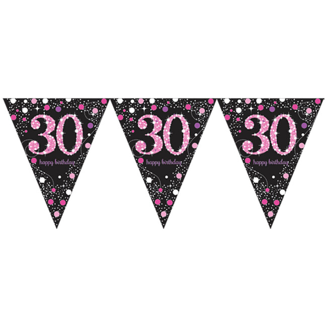 Vlaječky 30 Pink Diamonds 400cm