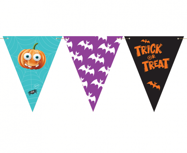 Vlaječky Halloween Trick Treat 250cm