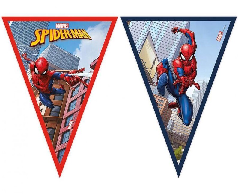 Vlaječky Spiderman Team up 230cm